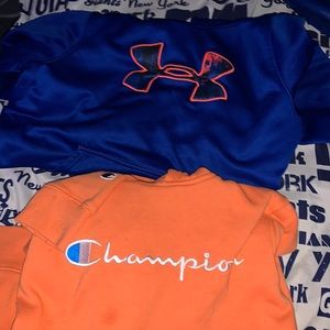 Being sold together- champion & under armour